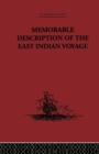 Image for Memorable description of the East Indian voyage, 1618-25