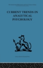 Image for Current Trends in Analytical Psychology