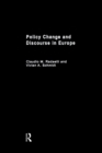 Image for Policy Change &amp; Discourse in Europe