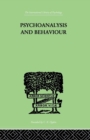 Image for Psychoanalysis And Behaviour