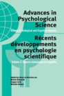 Image for Advances in Psychological Science, Volume 2