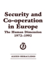 Image for Security and Co-operation in Europe