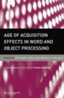 Image for Age of Acquisition Effects in Word and Object Processing