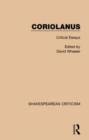 Image for Coriolanus : Critical Essays