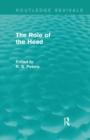 Image for The role of the head