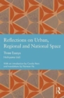 Image for Reflections on Urban, Regional and National Space
