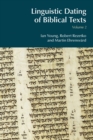 Image for Linguistic Dating of Biblical Texts: Volume 2