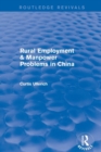 Image for Rural Employment &amp; manpower problems in China