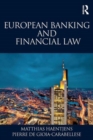 Image for European banking and financial law