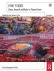 Image for Event studies  : theory, research and policy for planned events