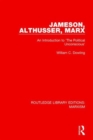 Image for Jameson, Althusser, Marx