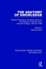Image for The anatomy of knowledge  : papers presented to the Study Group on Foundations of Cultural Unity, Bowdoin College, 1965 and 1966