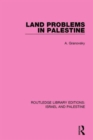Image for Land Problems in Palestine