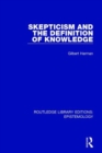 Image for Skepticism and the Definition of Knowledge