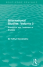 Image for International Studies: Volume 3