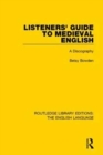 Image for Listeners&#39; Guide to Medieval English
