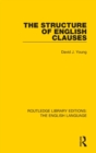 Image for The Structure of English Clauses