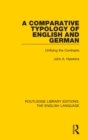 Image for A Comparative Typology of English and German