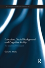 Image for Education, Social Background and Cognitive Ability