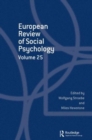 Image for European Review of Social Psychology: Volume 25