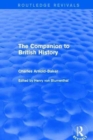 Image for The Companion to British History