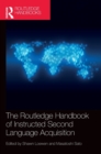 Image for The Routledge Handbook of Instructed Second Language Acquisition