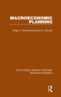 Image for Macroeconomic planningVolume 3