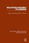 Image for Macroeconomic planning