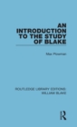Image for An Introduction to the Study of Blake