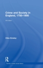 Image for Crime and Society in England, 1750–1900
