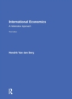 Image for International economics  : a heterodox approach