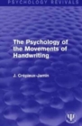 Image for The Psychology of the Movements of Handwriting