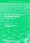 Image for Natural Resources in European History
