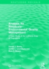 Image for Analysis for Residuals-Environmental Quality Management