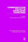 Image for Communication Policy in Developed Countries