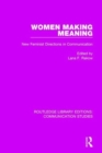 Image for Women Making Meaning