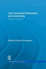 Image for Law, Corporate Governance and Accounting