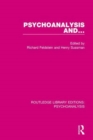 Image for Psychoanalysis and ...