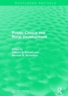 Image for Public Choice and Rural Development