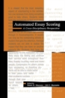Image for Automated essay scoring  : a cross-disciplinary perspective