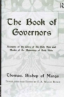 Image for The Book Of Governors