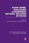 Image for David Hume: Dialogues Concerning Natural Religion In Focus