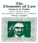 Image for Elements of Law, Natural and Political