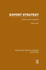 Image for Export Strategy: Markets and Competition (RLE Marketing)