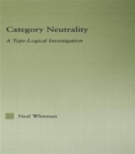 Image for Category Neutrality