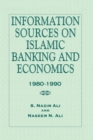 Image for Information sources on Islamic banking and economics, 1980-1990