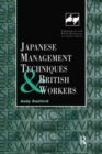 Image for Japanese Management Techniques and British Workers