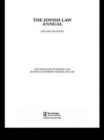 Image for The Jewish Law Annual Volume 14