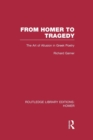 Image for From Homer to Tragedy