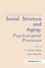 Image for Social Structure and Aging